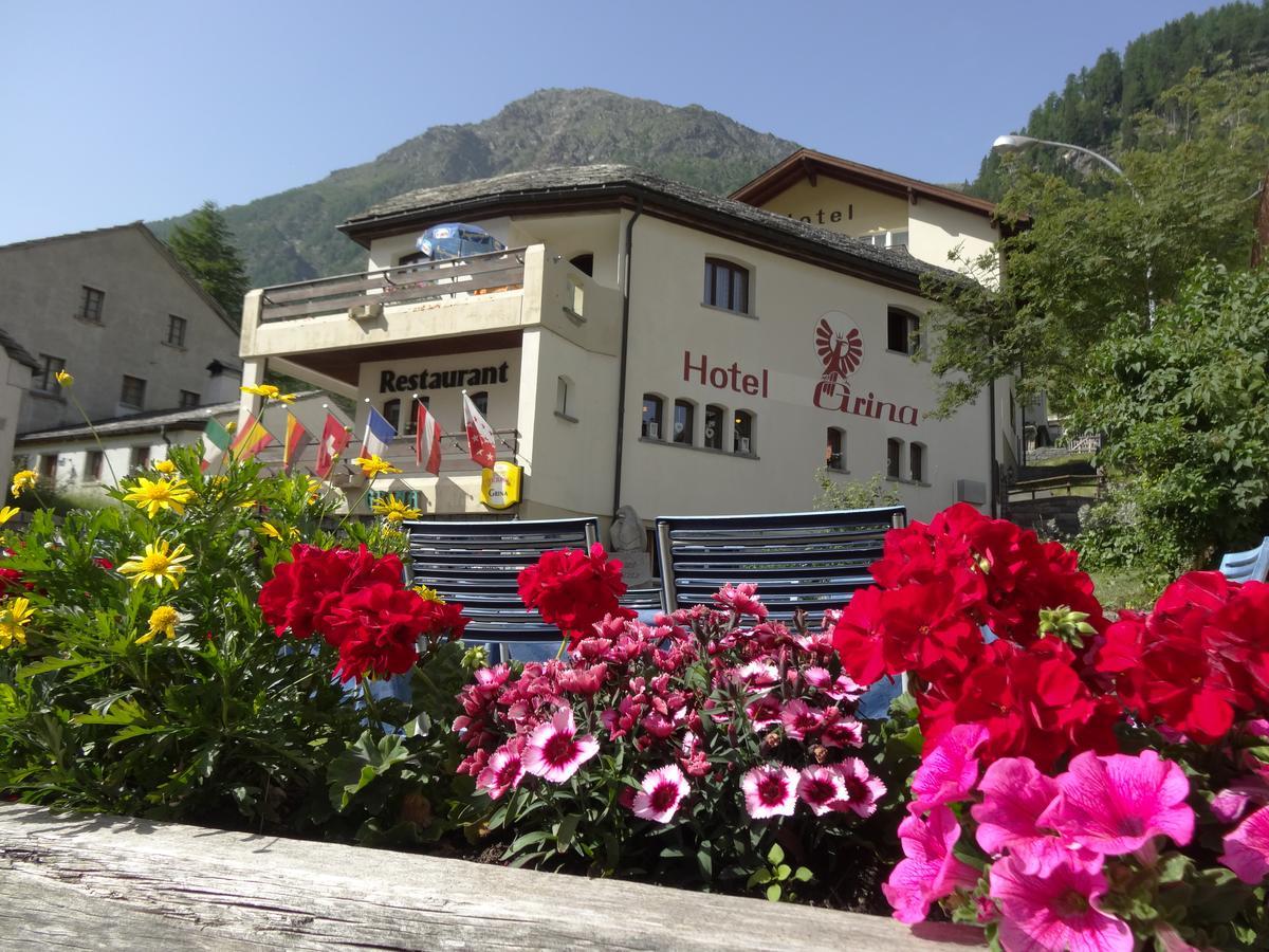 Hotel-Restaurant Grina Simplon Экстерьер фото